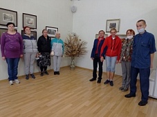 Посещение выставки Владимира Зорина
