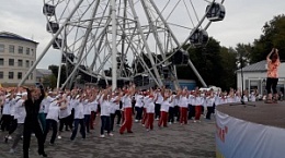 Участие в танцевальном марафоне «Танцуй Москва - Танцуй Россия»