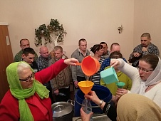 Освящение воды в ГБУСОВО Владимирский ПНИ на Крещение Господне