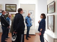 Посещение центра пропаганды искусства: выставки картин «Реалисты России» и Андрея Мочалина
