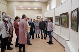 Посещение выставок в Центре пропаганды изобразительного искусства