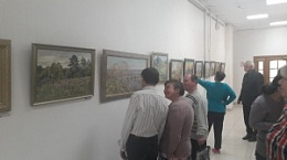 Посещение художественной выставки «Начало»